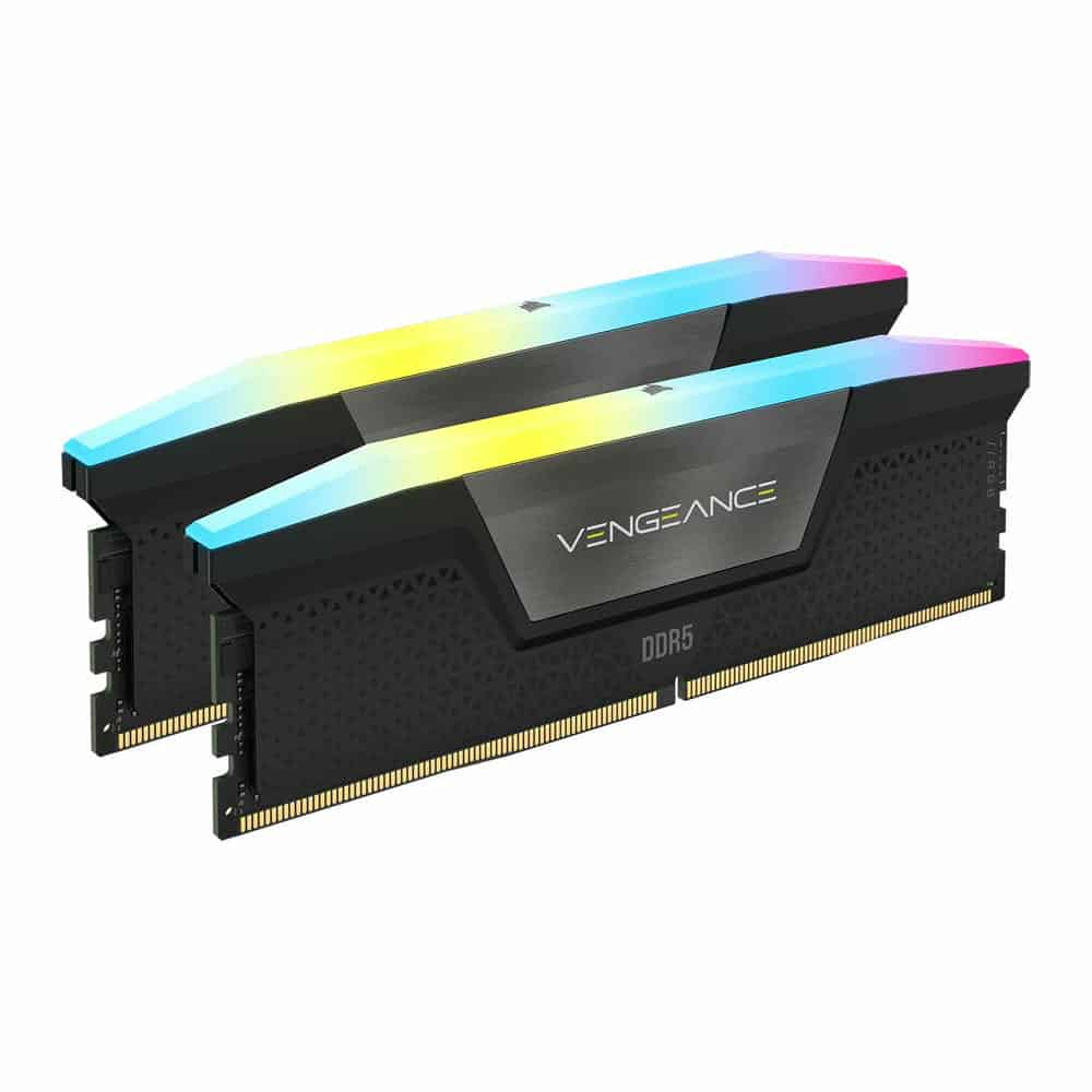 Corsair Vengeance RGB Black 32GB 5200MHz DDR5 Memory Kit